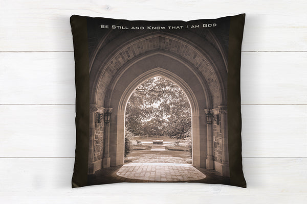 Be Still and Know Pillow