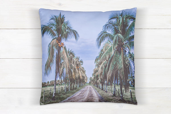 Costa Rican Palms Pillow