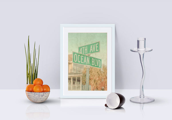 Ocean Boulevard (Unframed Print)