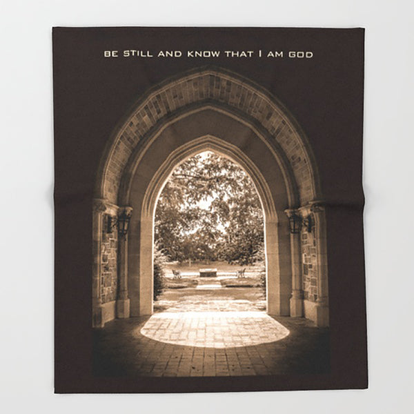 Be Still and Know (blanket)