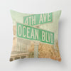 Ocean Boulevard Pillow