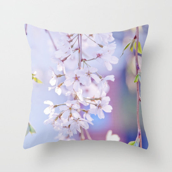 Weeping Cherry Blossom Pillow